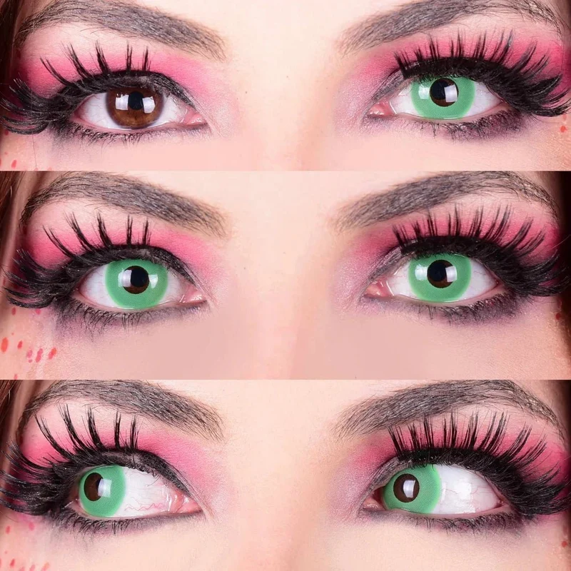 PRIMAL® Hulk - Green Coloured Contact Lenses, 3 Months Usage
