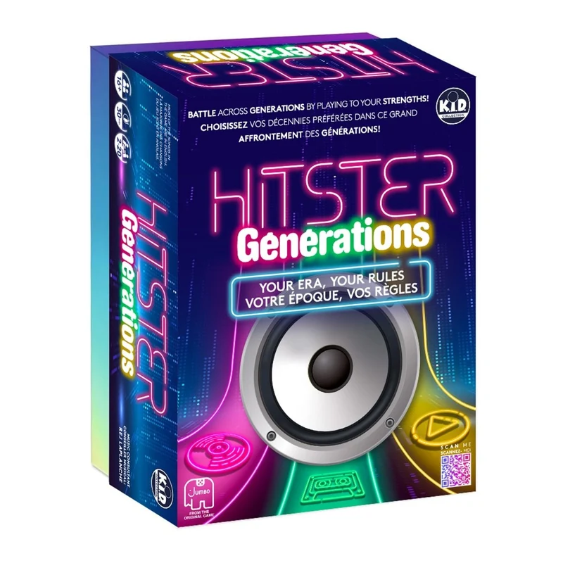 Hitster Generations Party Game, 1 Count