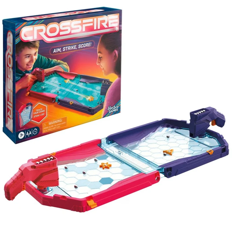Crossfire Board Game, Bilingual Version, 1 Count