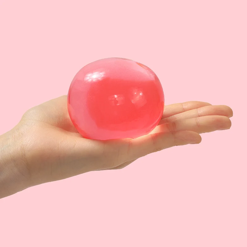 100g Crystal Red Magic Ball Taba Squishy