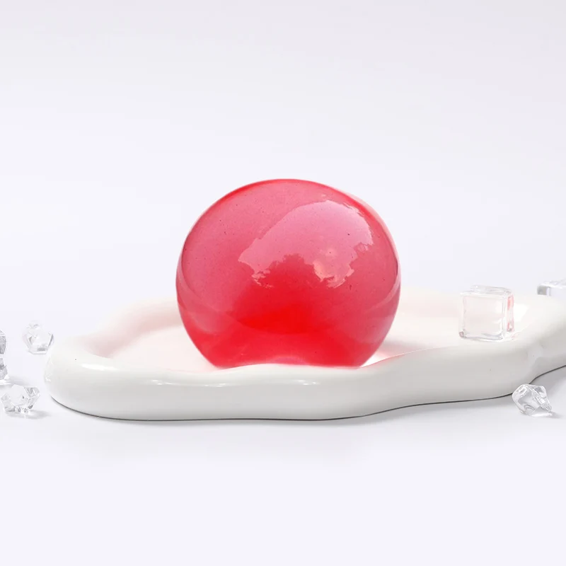 100g Crystal Red Magic Ball Taba Squishy