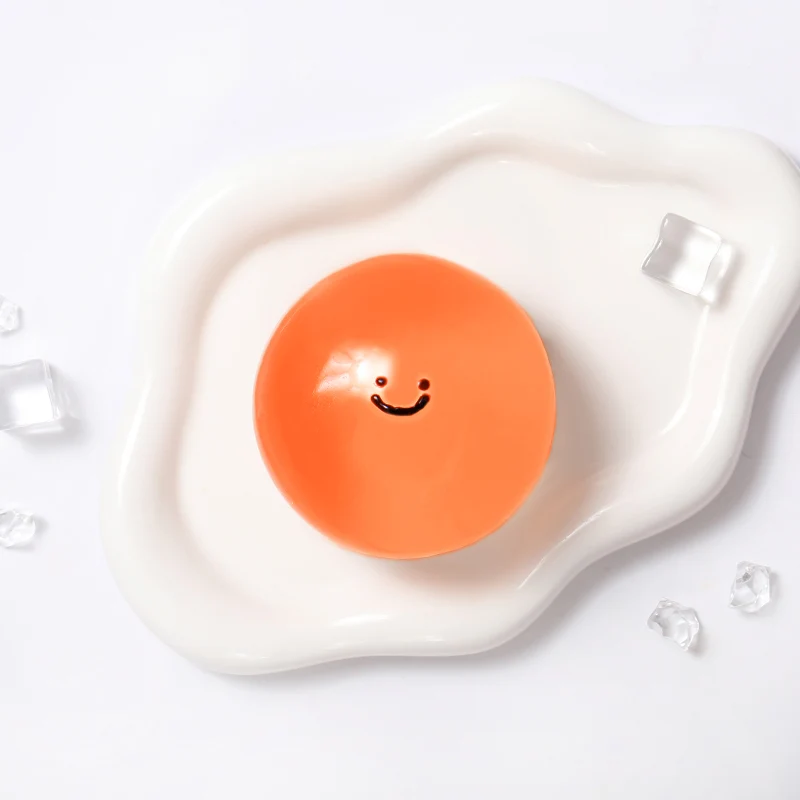 100g Crystal Orange Smile Face Magic Ball Taba Squishy