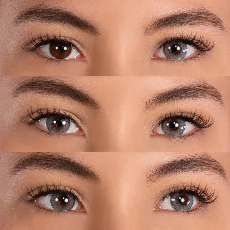 PRIMAL® Charm Sapphire - Blue Coloured Contact Lenses, 3 months usage