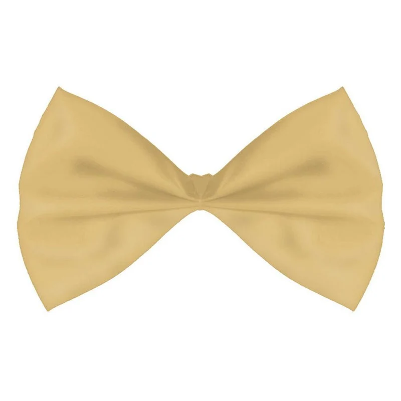 Gold bow tie