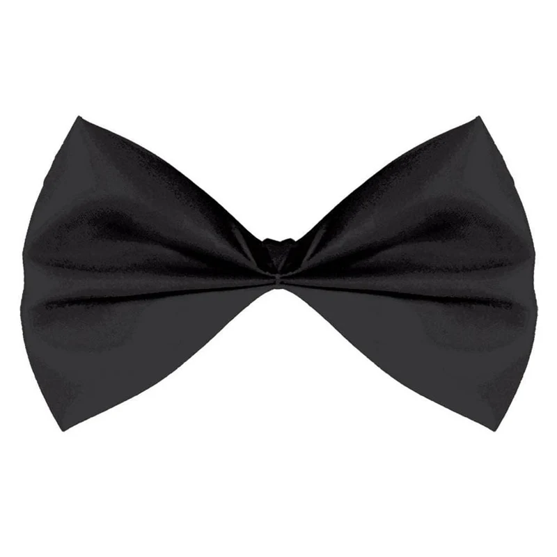 Black bow tie