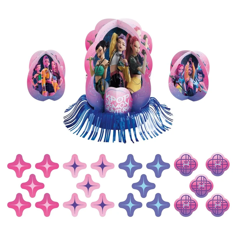 Kpop Demon Hunters Table Decoration Kit, 1 Count