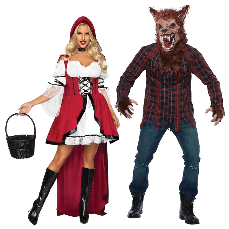 Red Riding Hood Couple Costumes