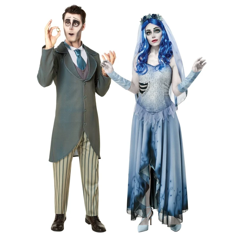 Corpse Bride Couple Costumes