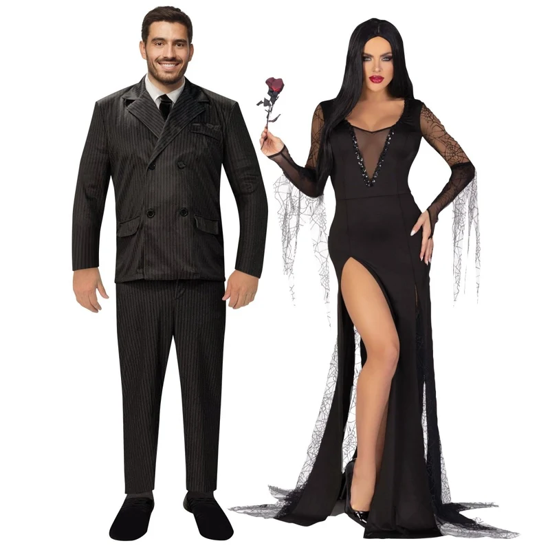 Addams Family Couple Costumes