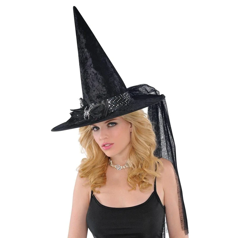 Fancy witch hat for adults