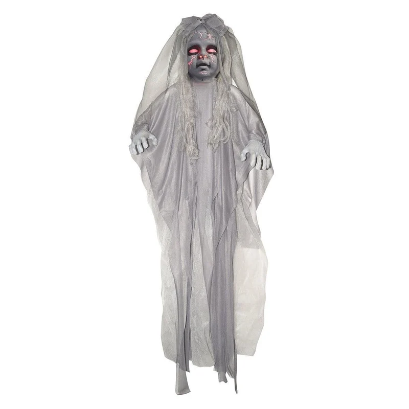 Light-up hanging girl