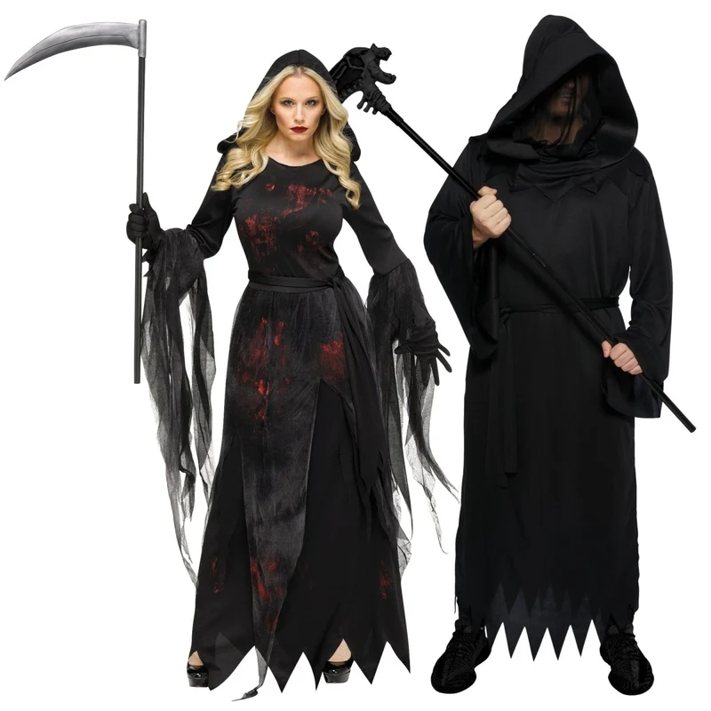 Grim Reaper Couple Costumes