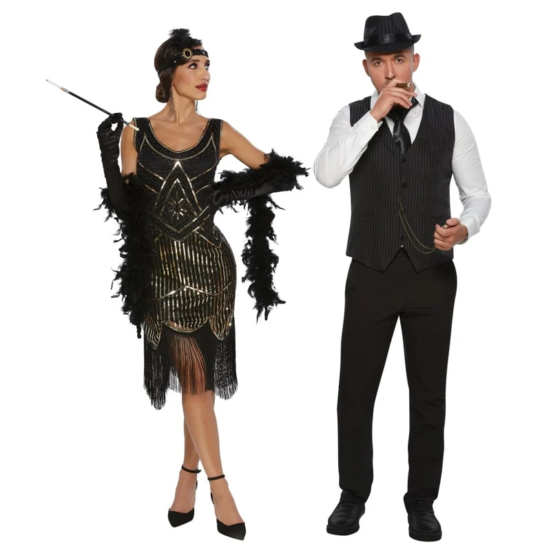1920's Charleston Couple Costumes