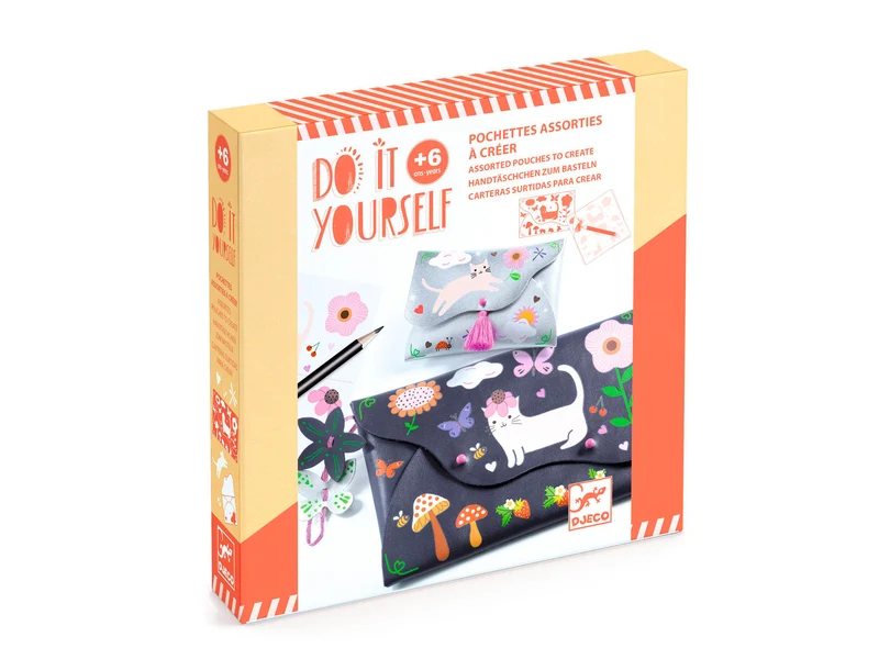 Création DIY Pochettes - Joyeux amis - Djeco