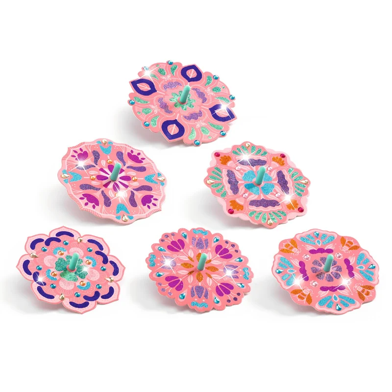 Toupies Flower Power DIY - Djeco