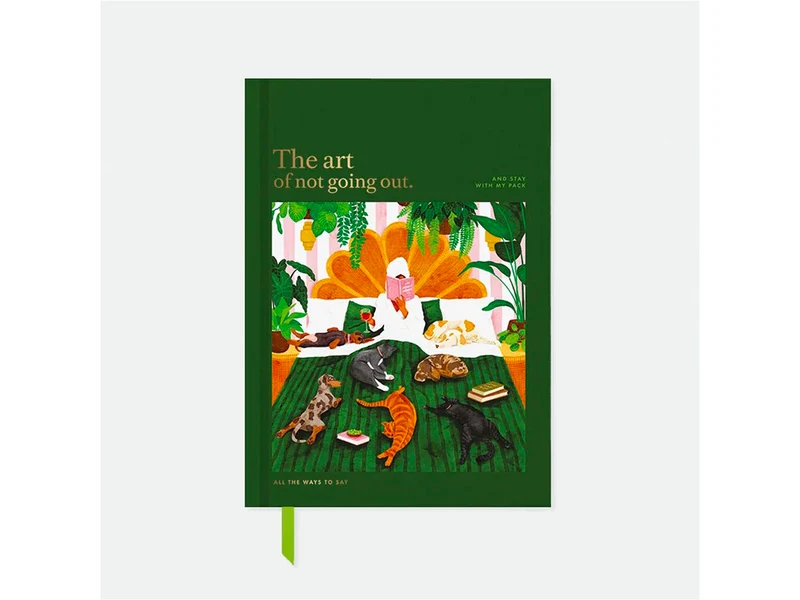 Carnet rigide A5 The art of not going out - ATWS