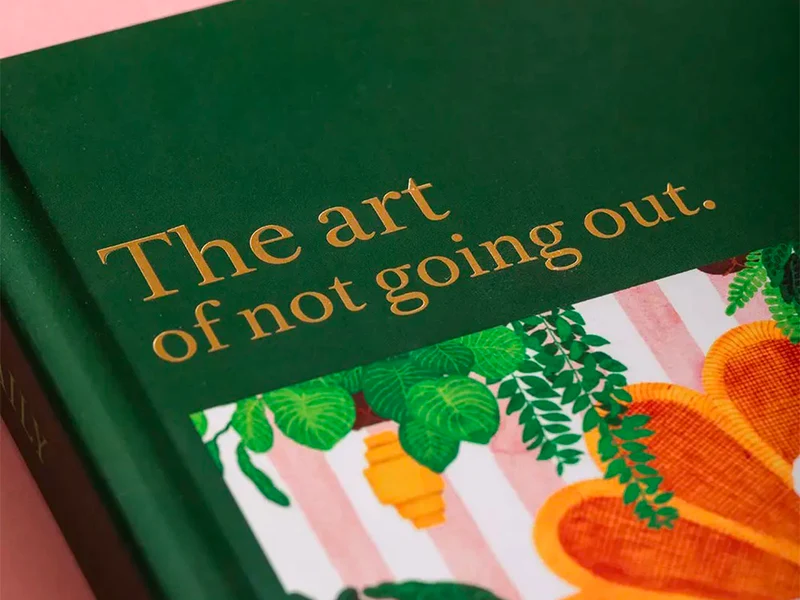 Carnet rigide A5 The art of not going out - ATWS