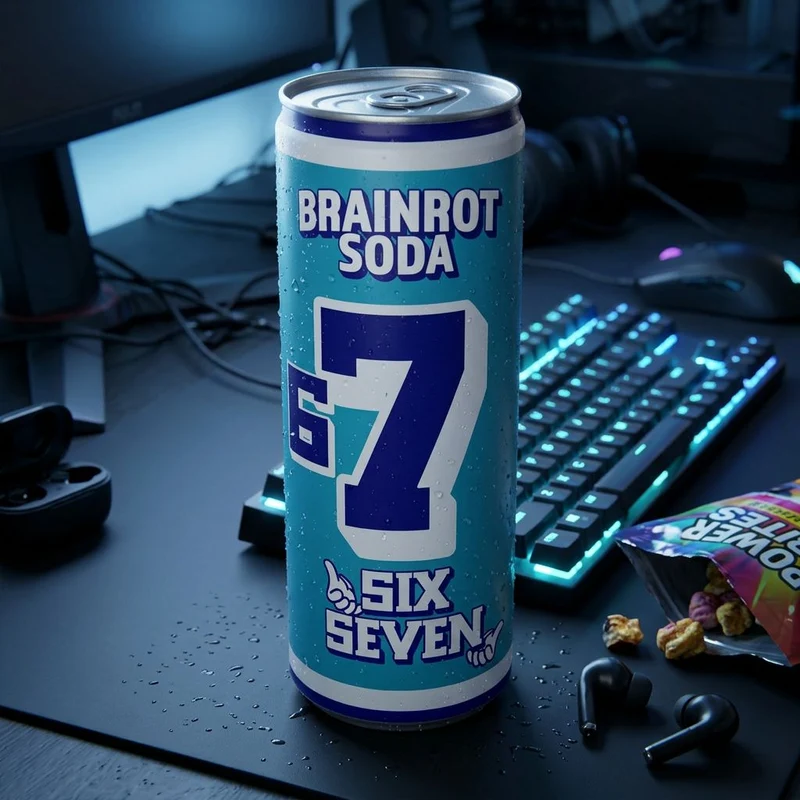 Brainrot Soda Seven