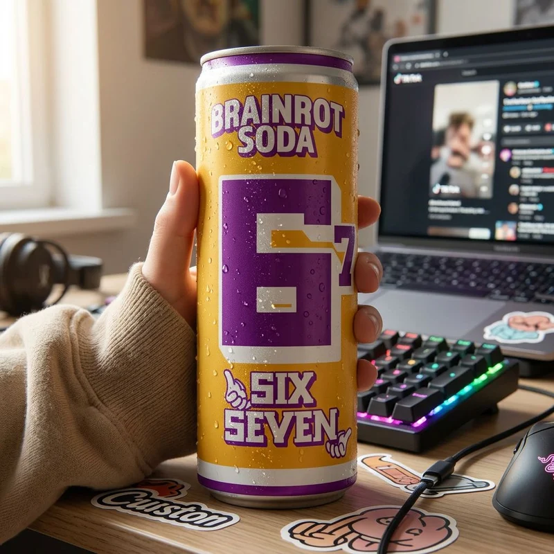 Brainrot Soda Six