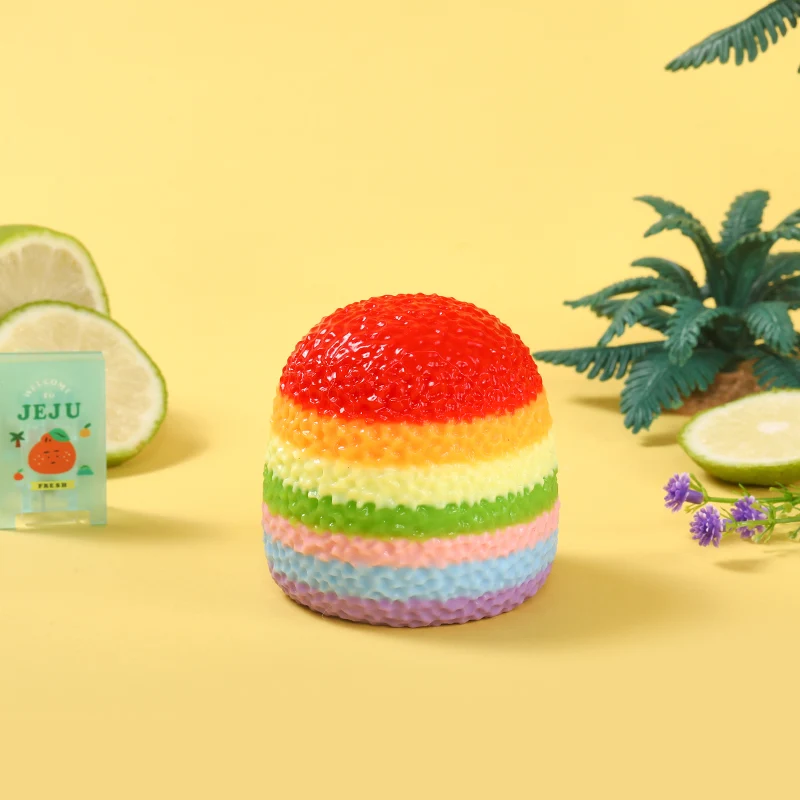 200g Rainbow Lychee Taba Squishy