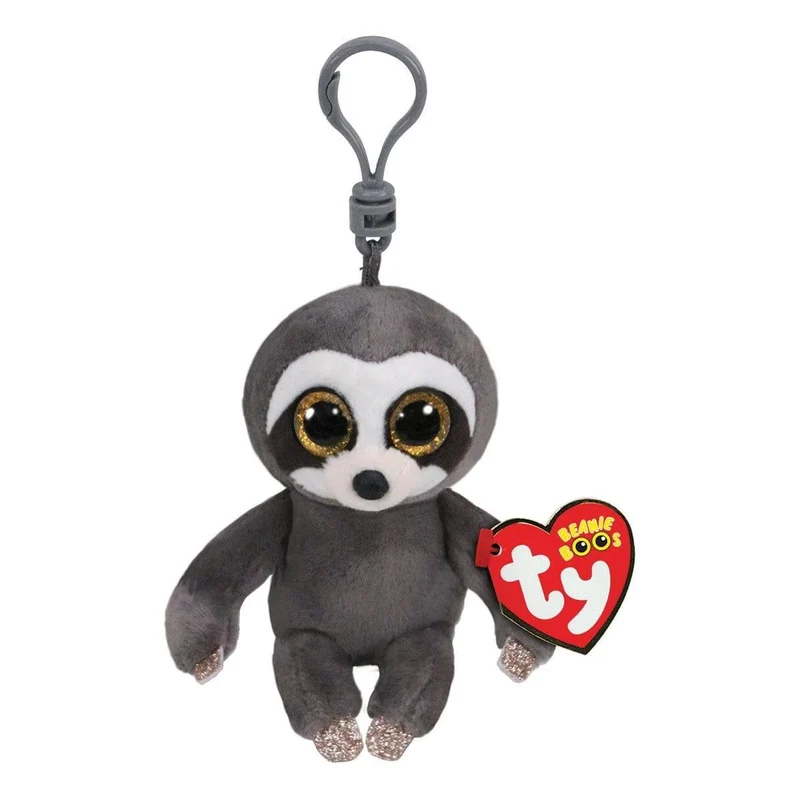 Beanie Boo with Clip, Dangler the Sloth Plush