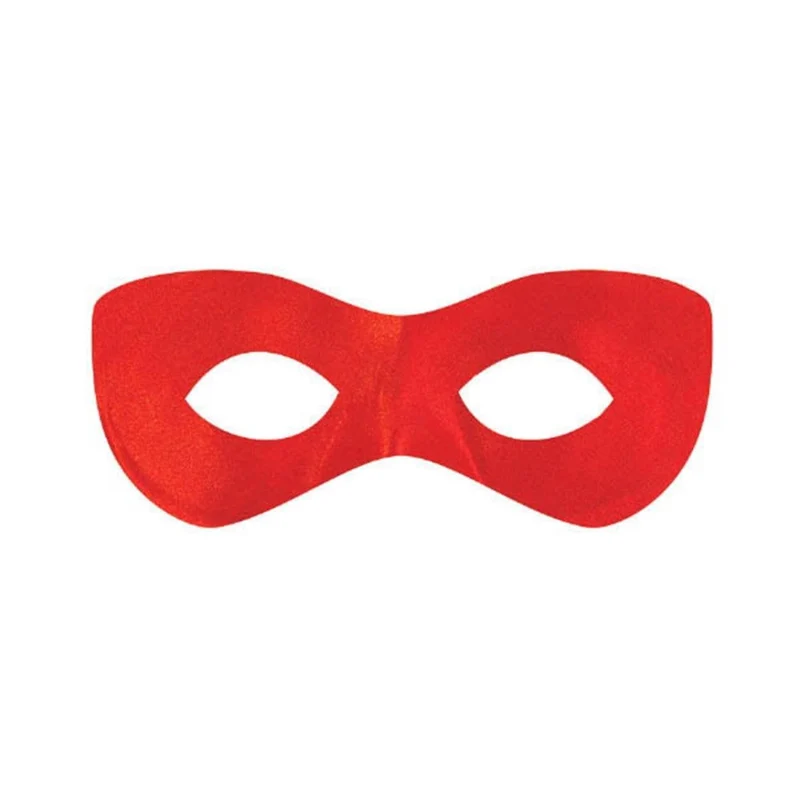 Red superhero mask