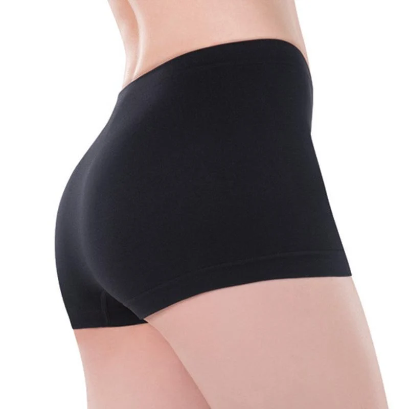 Black boyshorts for women