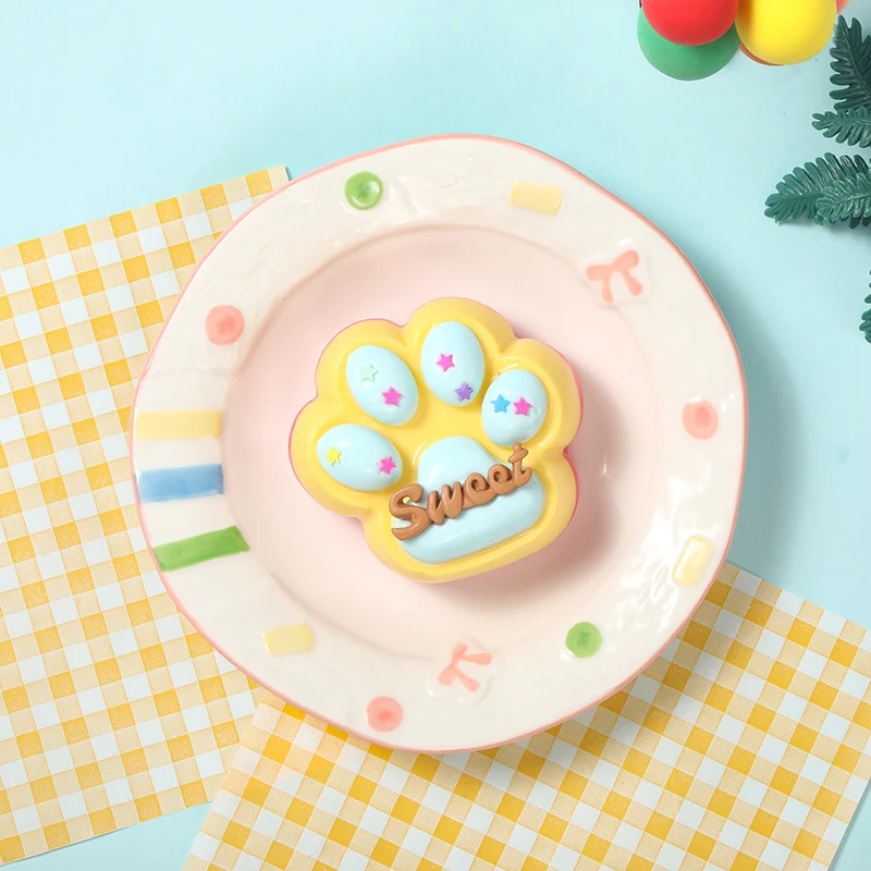 Cake Cat Paw Taba Squishy