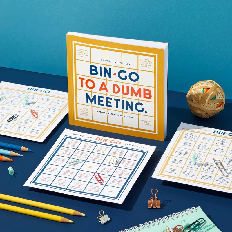 BINGO to a Dumb Meeting Book