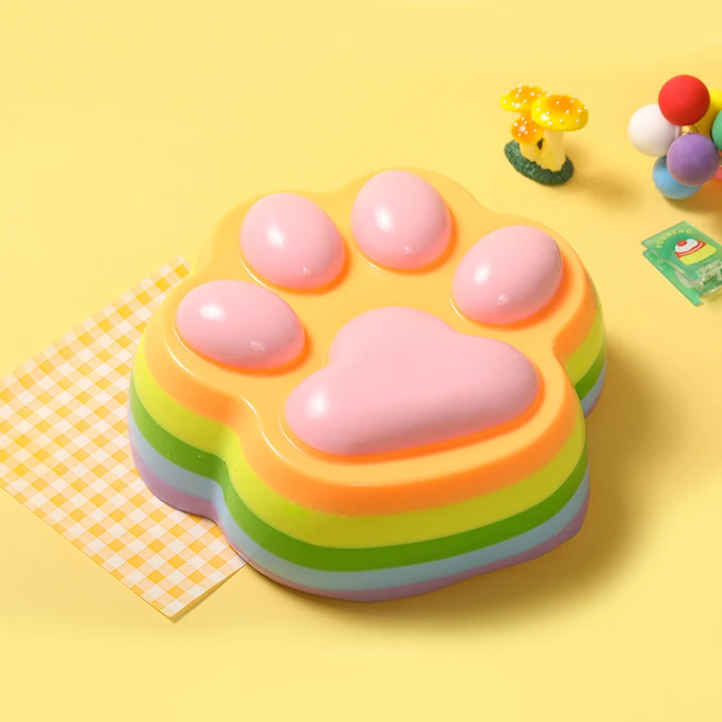 2100g Watermelon Gradient Paw Taba Squishy