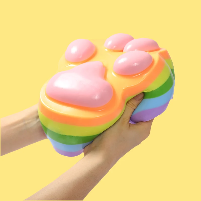 2100g Watermelon Gradient Paw Taba Squishy