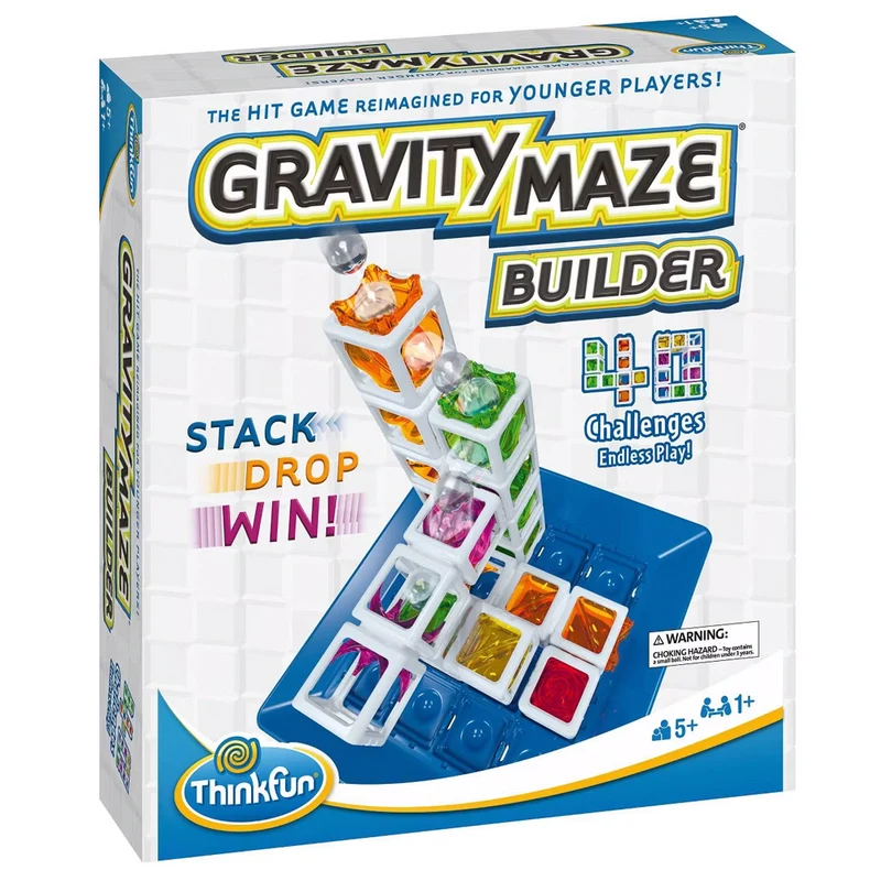 Gravity Maze Builder Logic Game