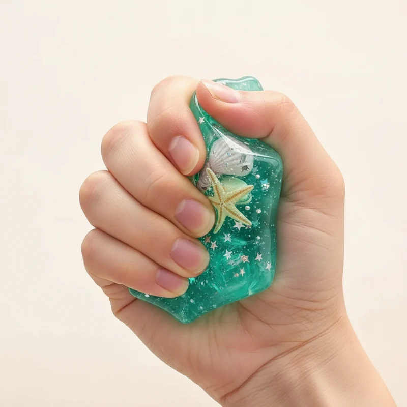 Squishy Cube Maltose Océan Sensoriel