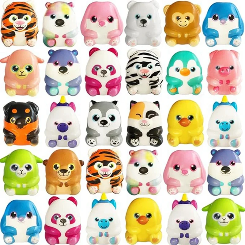 Lot Squishy Mini Kawaii Surprise (6 ou 12 Pièces)