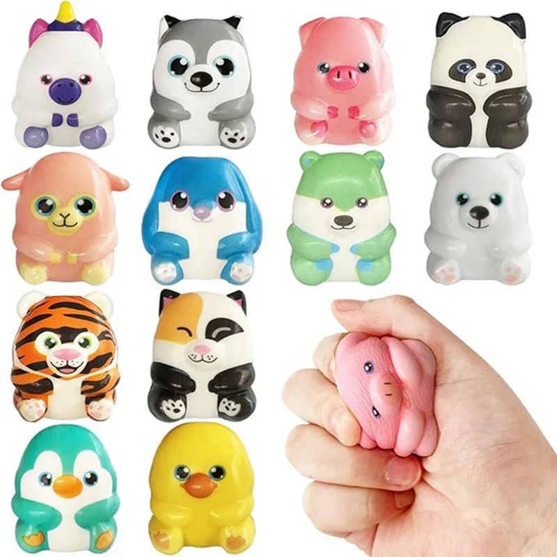 Lot Squishy Mini Kawaii Surprise (6 ou 12 Pièces)