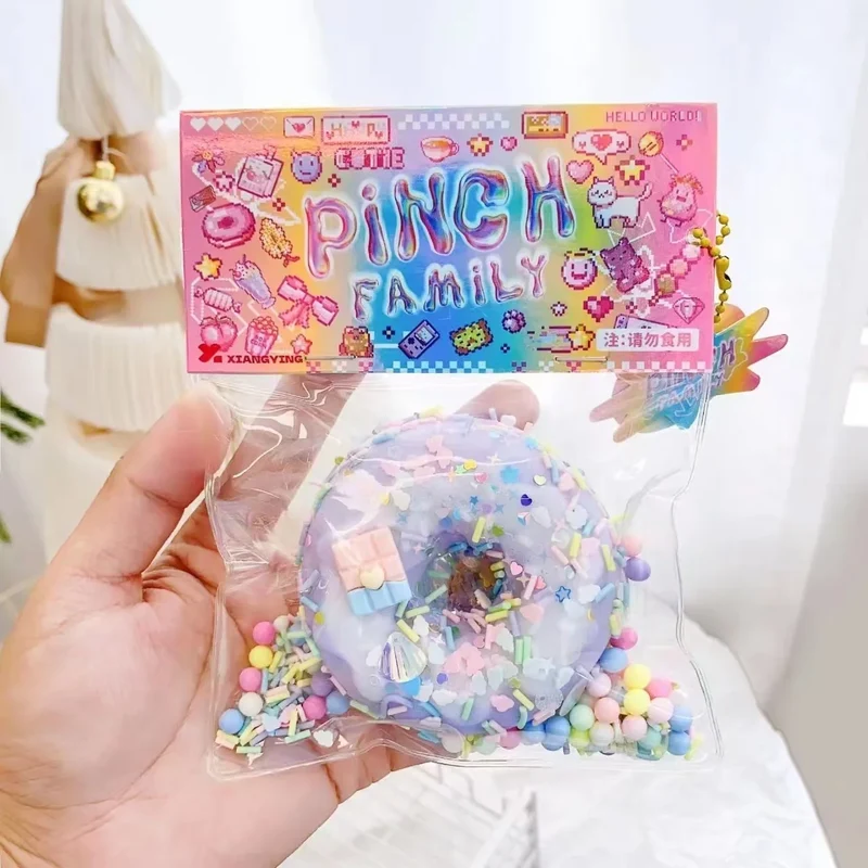 Squishy Donut & Gâteau Géant Anti-Stress