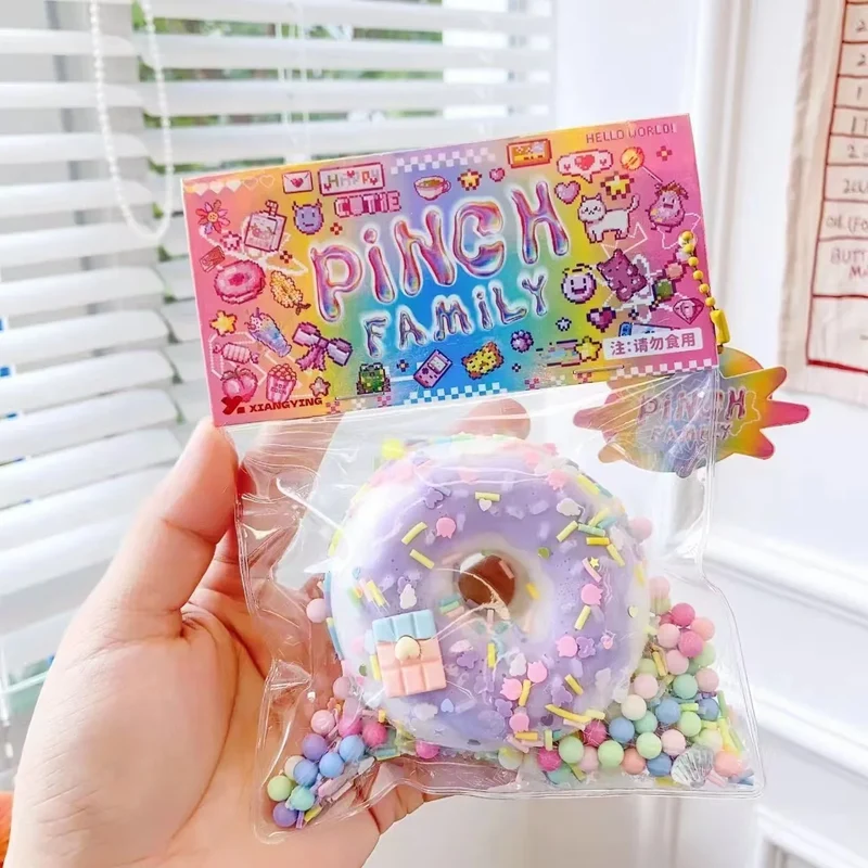 Squishy Donut & Gâteau Géant Anti-Stress