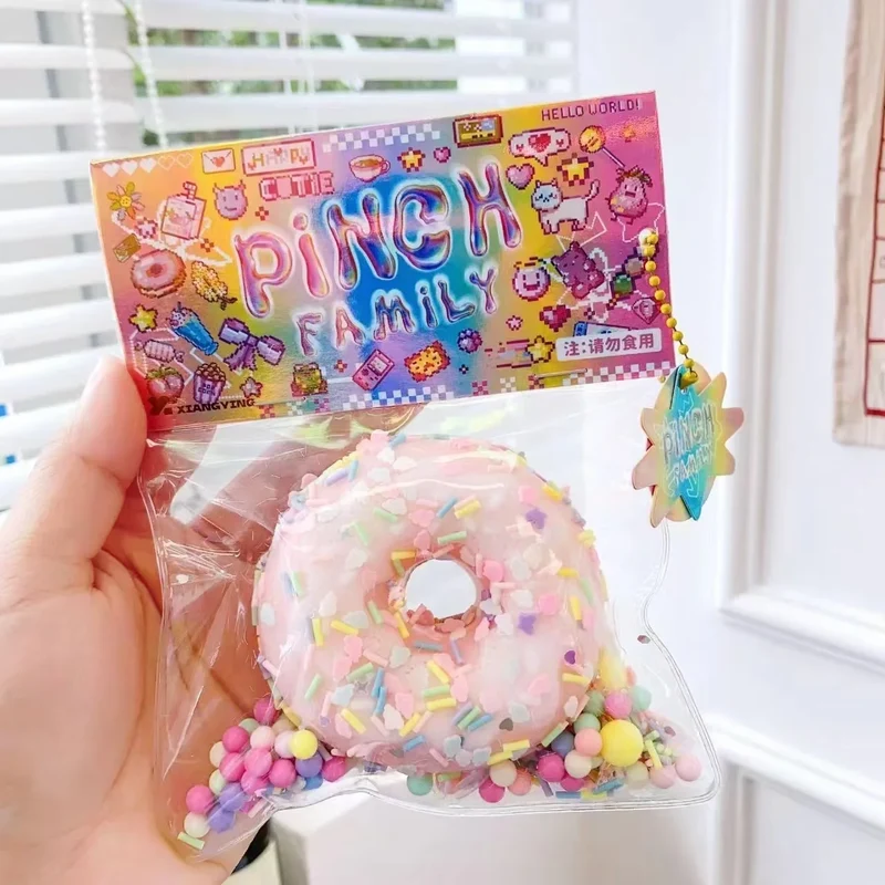 Squishy Donut & Gâteau Géant Anti-Stress