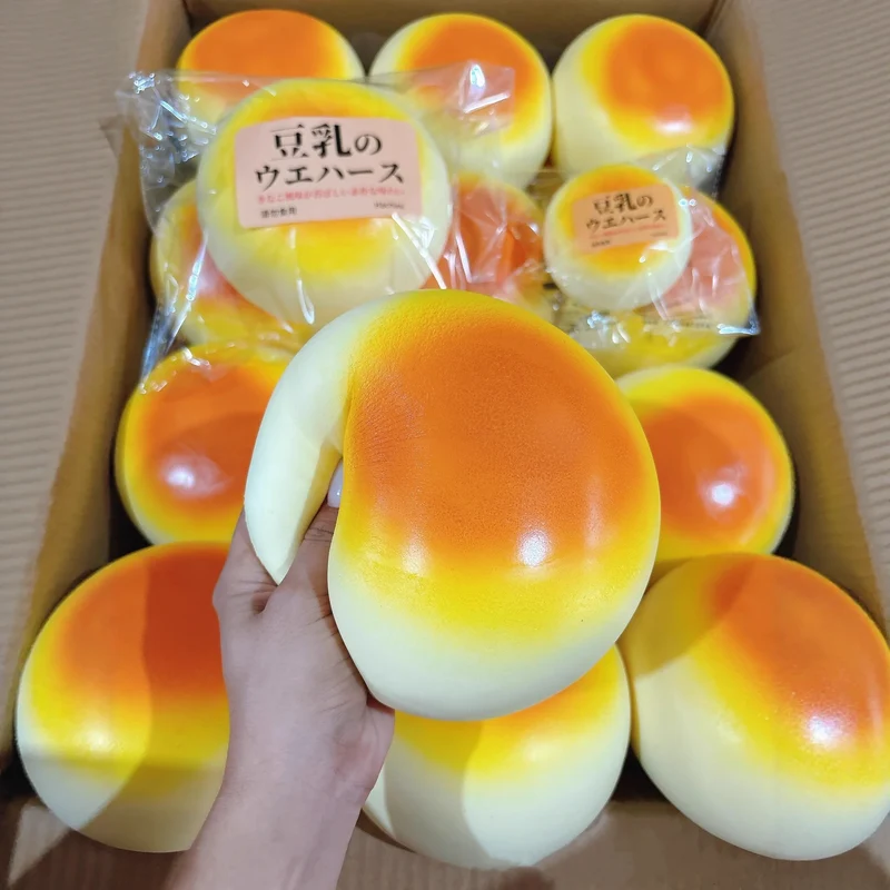 Squishy Pain au Lait Brioché Géant Anti-Stress