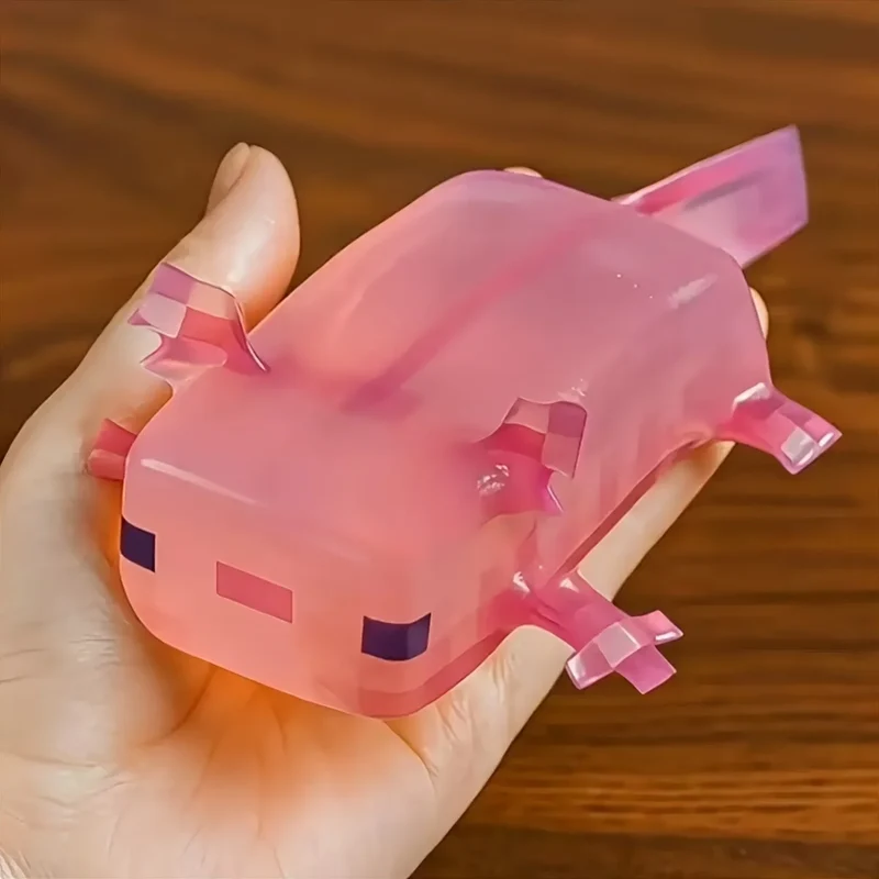 Squishy Axolotl Étirable Anti-Stress