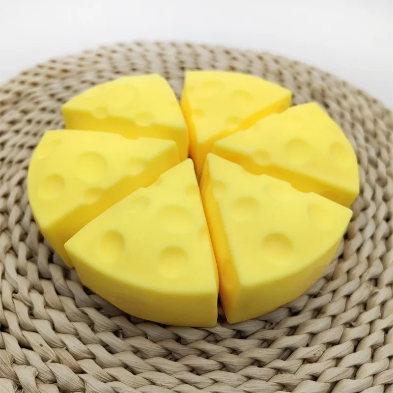Squishy Fromage à Pincer Anti-Stress Rebond Lent