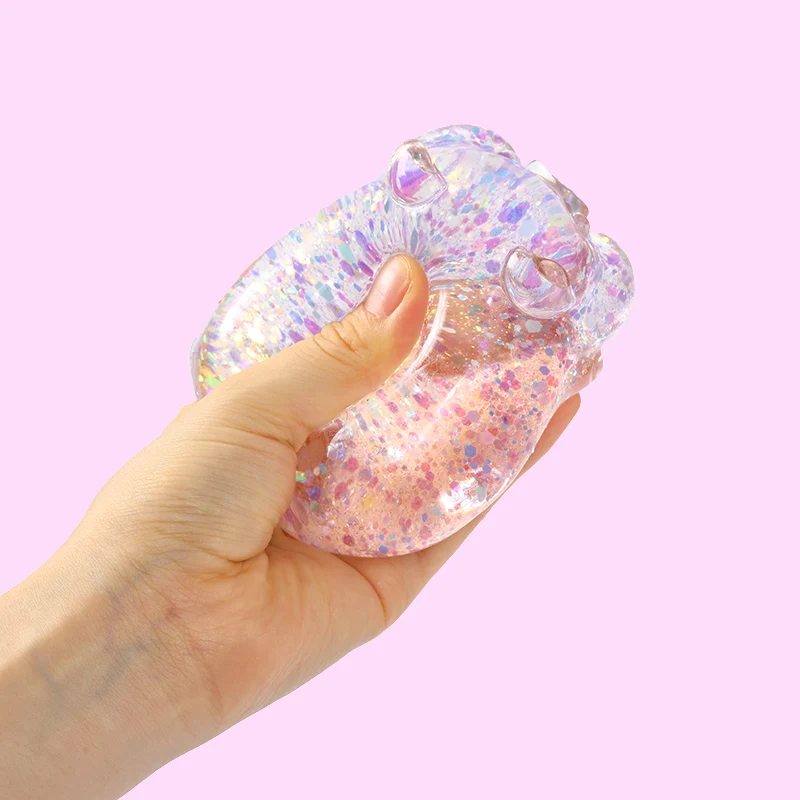 Glow-in-dark Lying Pig Taba Squishy
