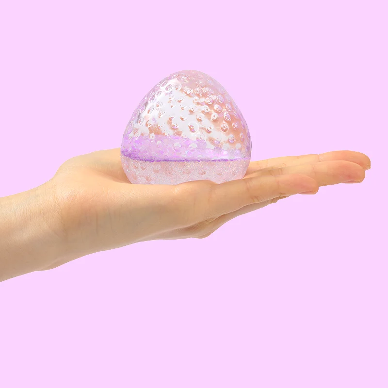 Purple Glow-in-dark Strawberry Taba Squishy