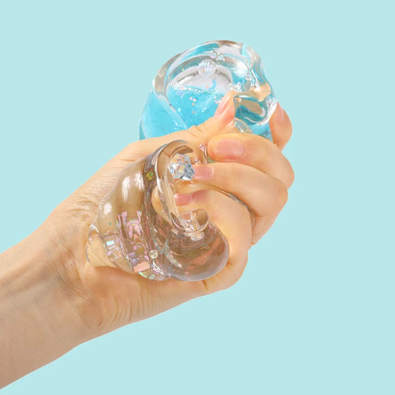 Blue Crystal Conch Taba Squishy