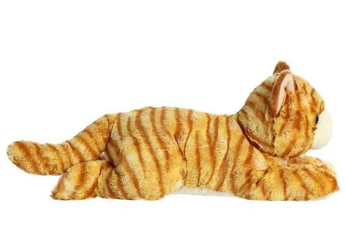 Aurora Ginger Cat Plush / Chat roux Peluche 12''