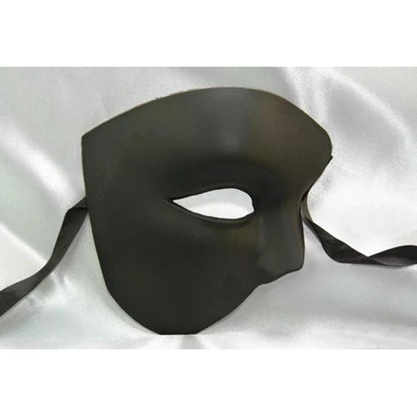 Black venetian phantom mask