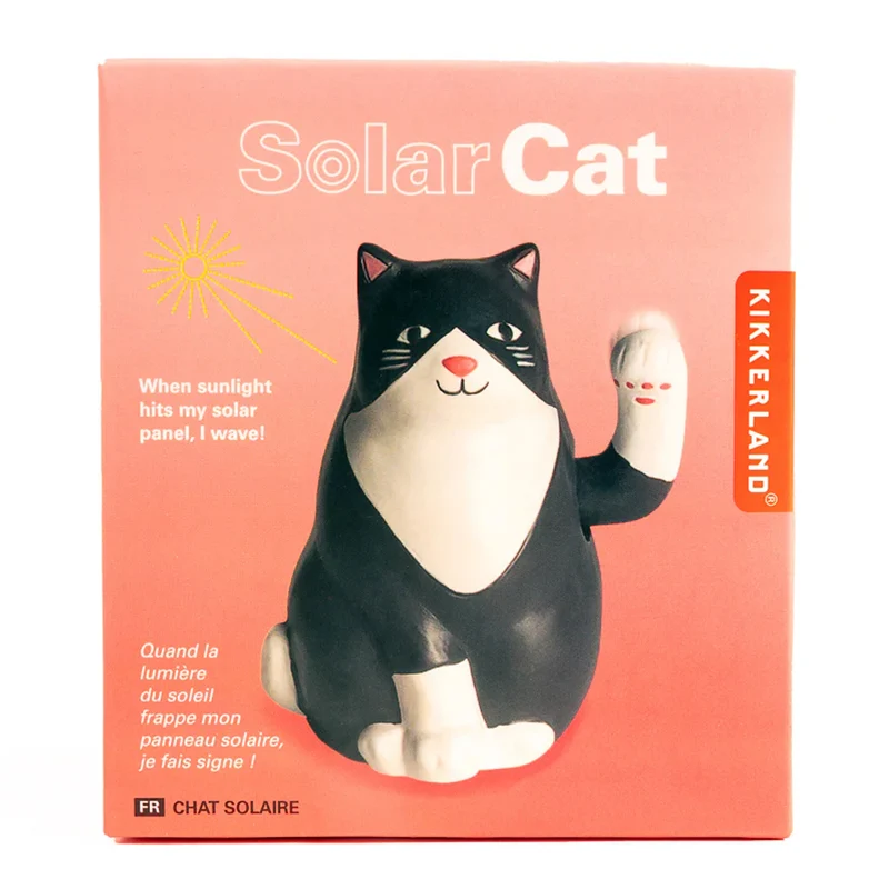 Waving Solar Cat