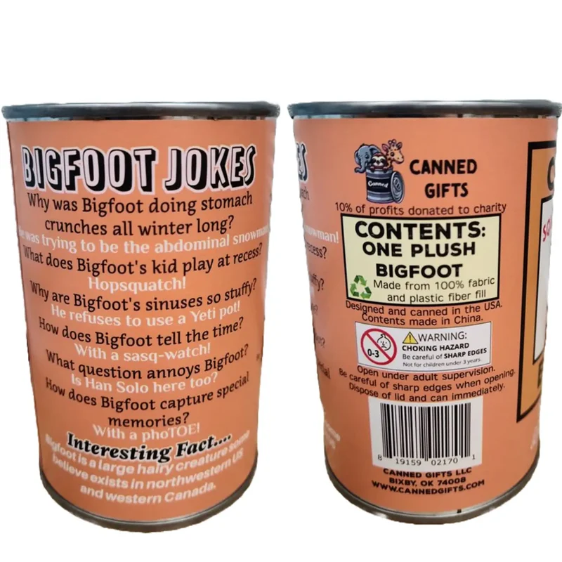 Canned Bigfoot