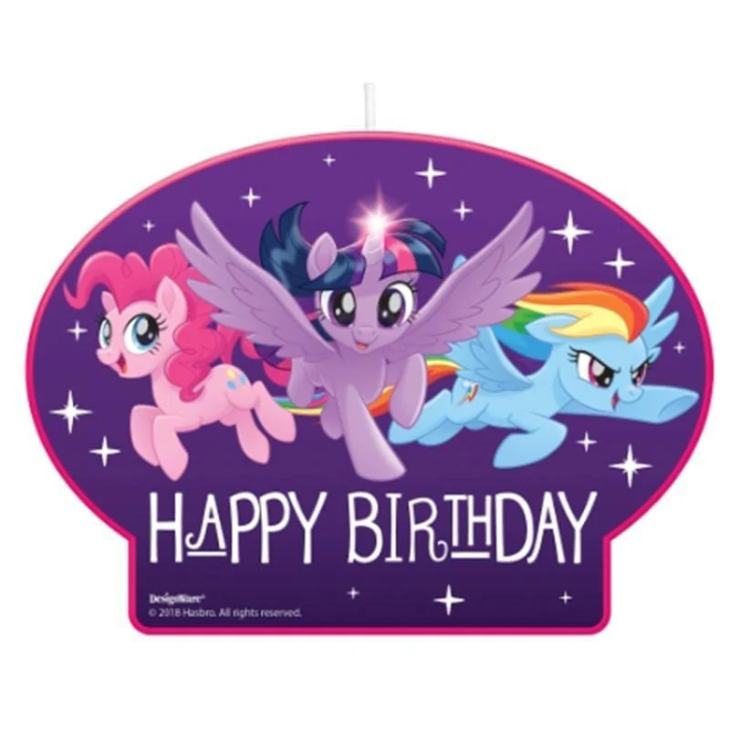 My Little Pony candle