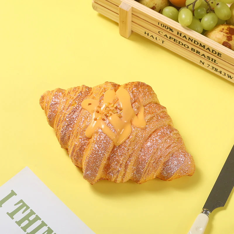 Cheese Croissant Slow Rising Squishy